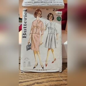 1960s vintage 1963 MISSES sewing pattern